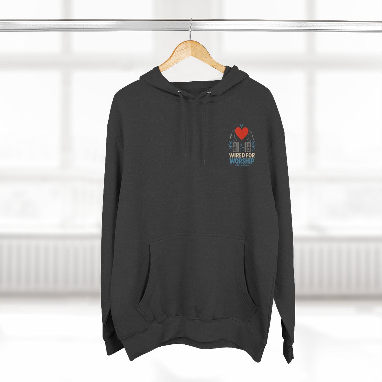 Worship Hoodie, Faith-Based Pullover, Religious Gift, Inspirational Apparel, Church Outfit, Christian Wear