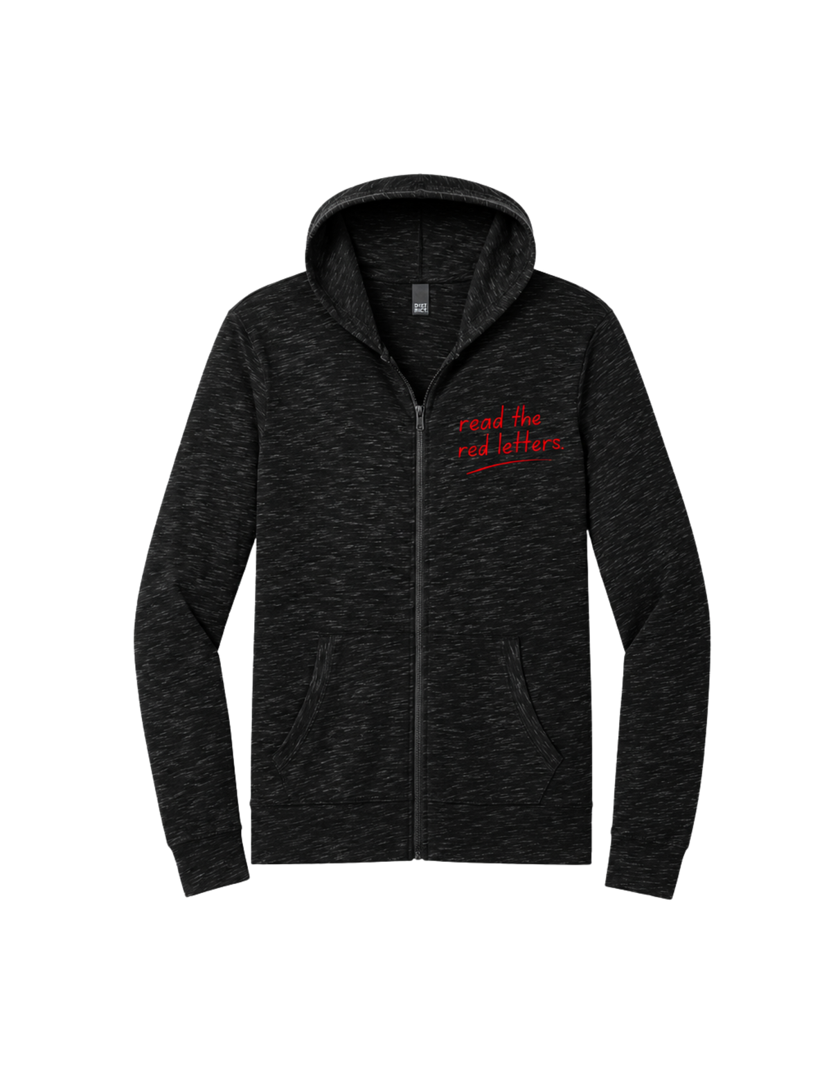 The Living Word Zip - Black
