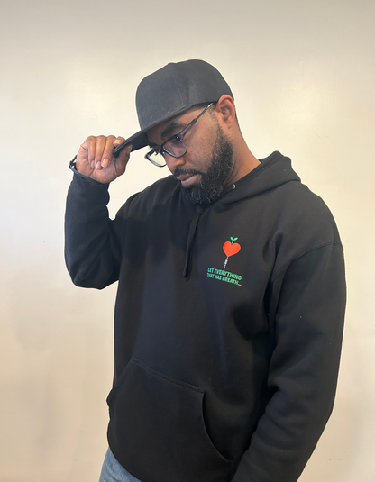 Wired for Worship Hoodie- Black