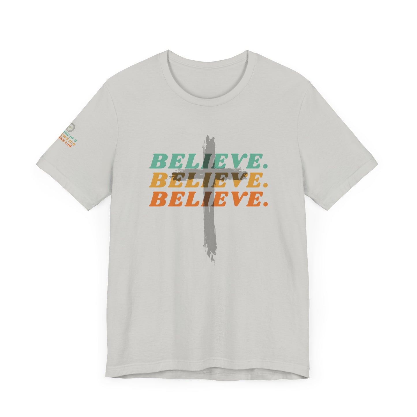 Believe Tee - Silver