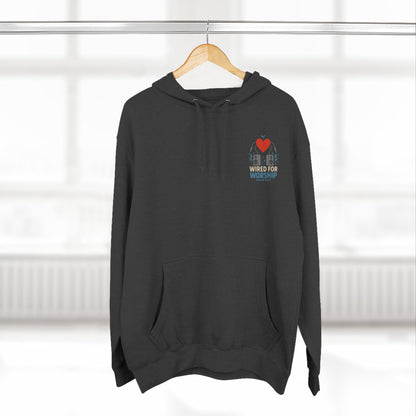 Worship Hoodie, Faith-Based Pullover, Religious Gift, Inspirational Apparel, Church Outfit, Christian Wear