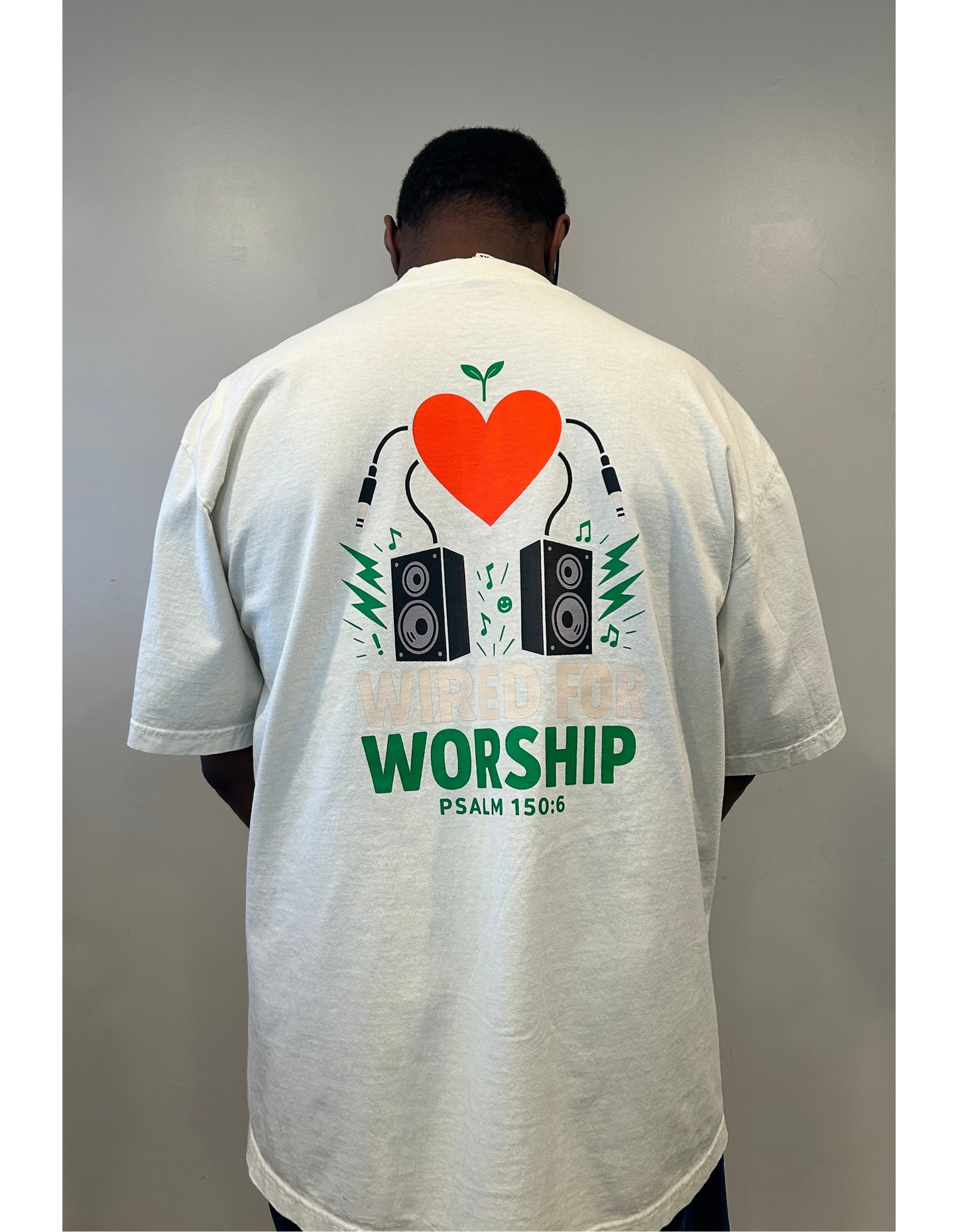 Wired for Worship Oversized T-Shirt