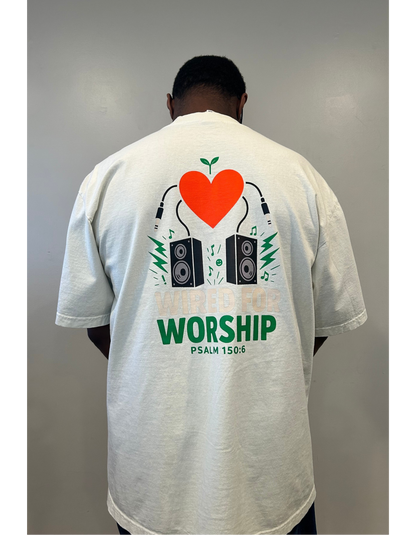 Wired for Worship Oversized T-Shirt