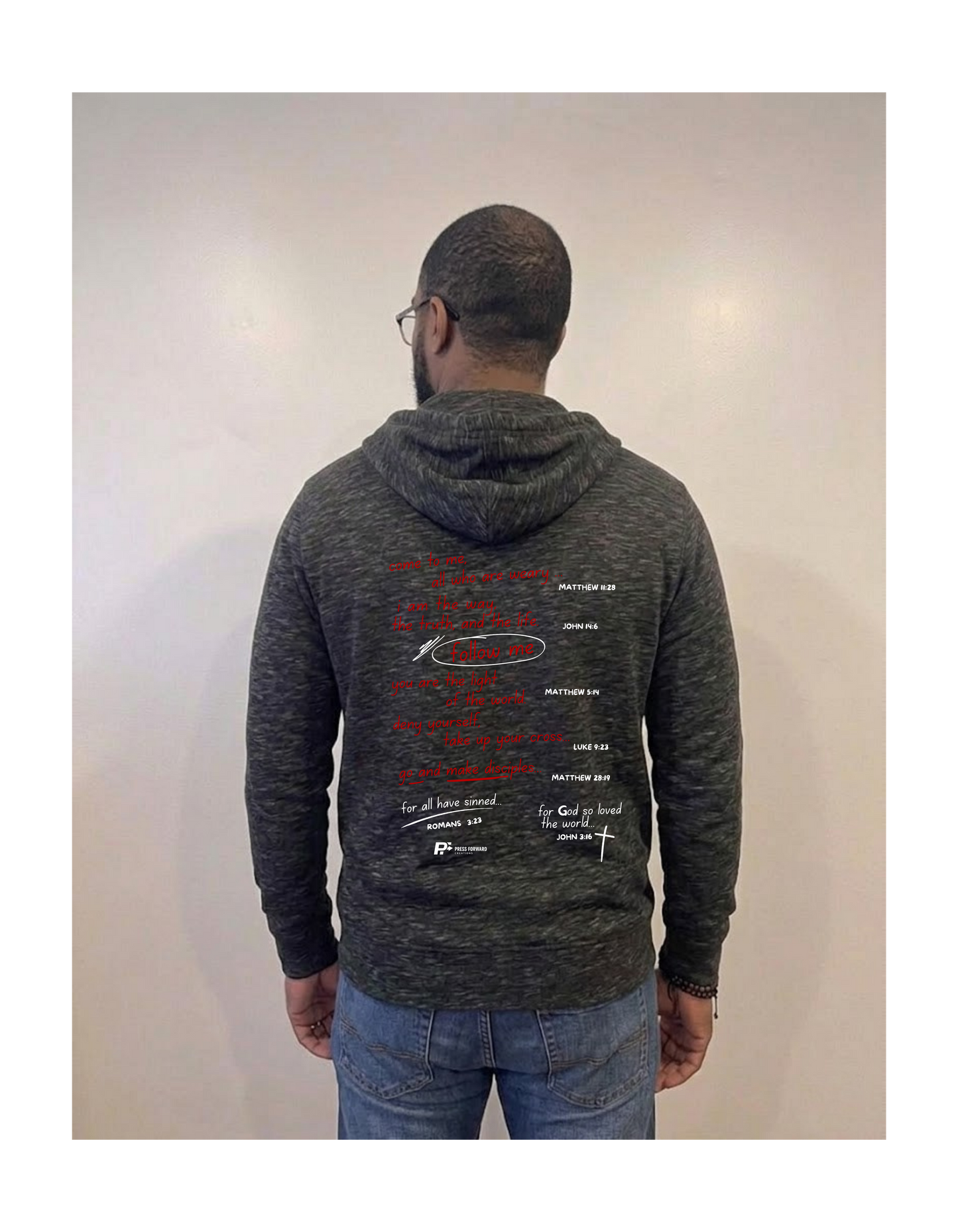 The Living Word Zip - Black