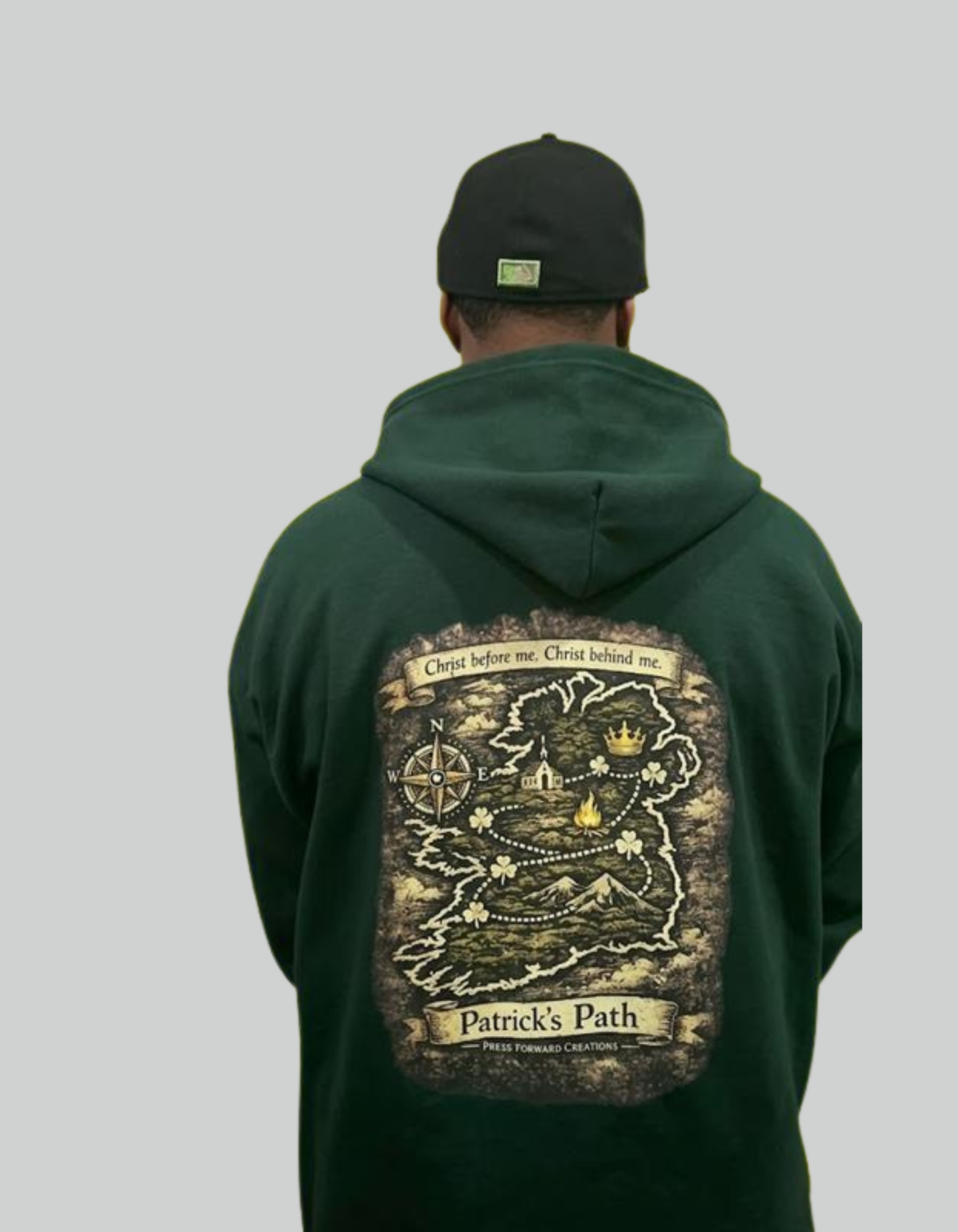 Patrick's Path Hoodie- Green