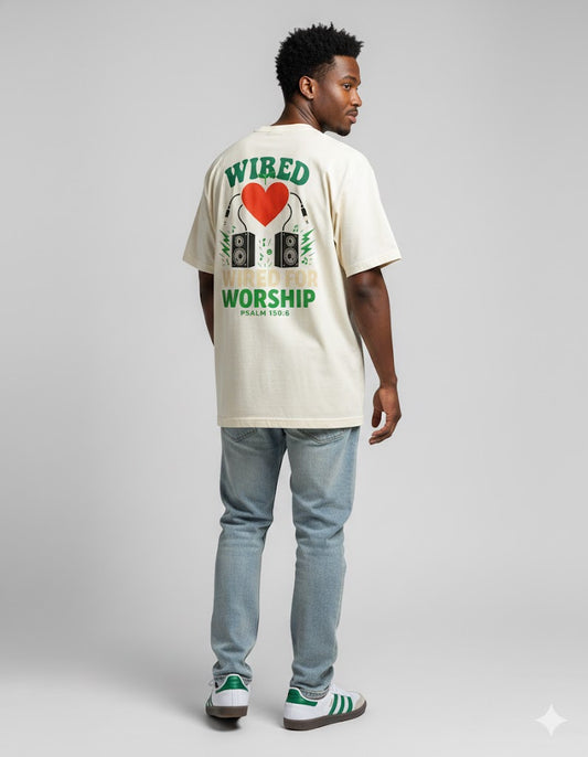 Wired for Worship Garment-Dyed T-Shirt