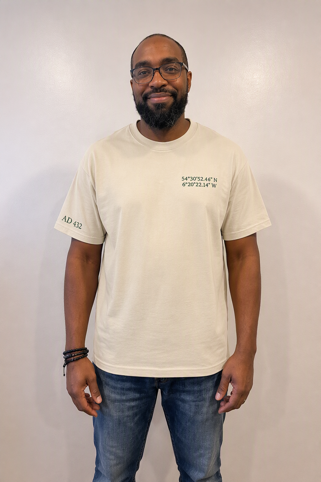 Patrick's Path Tee- Natural