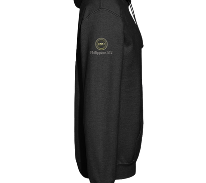 Press On Hoodie- Black