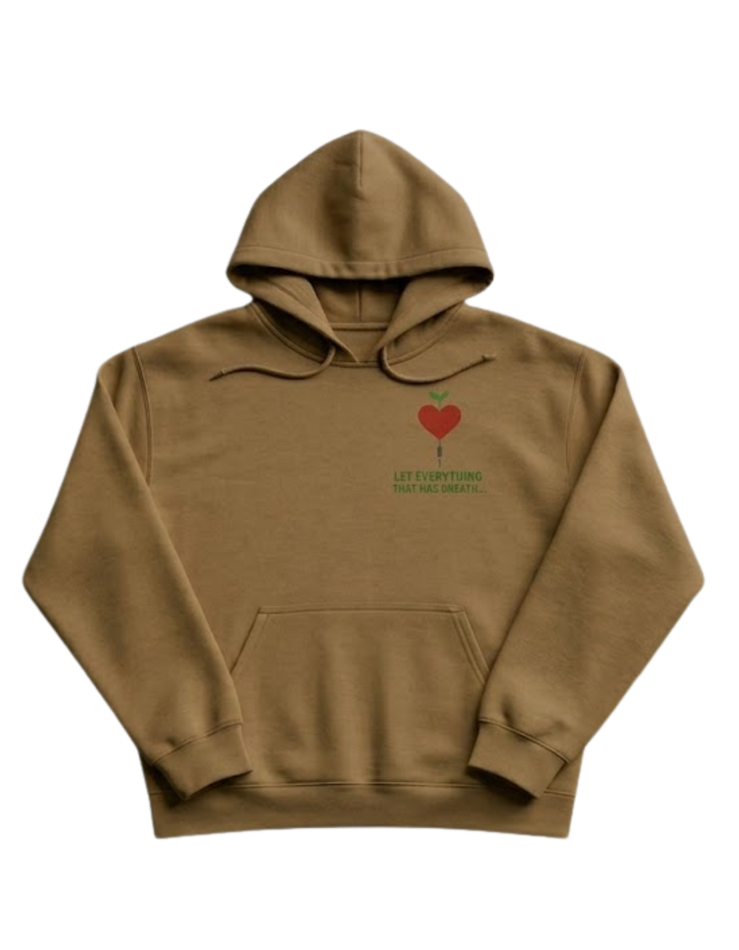 Wired for Worship Hoodie- Saddle Brown
