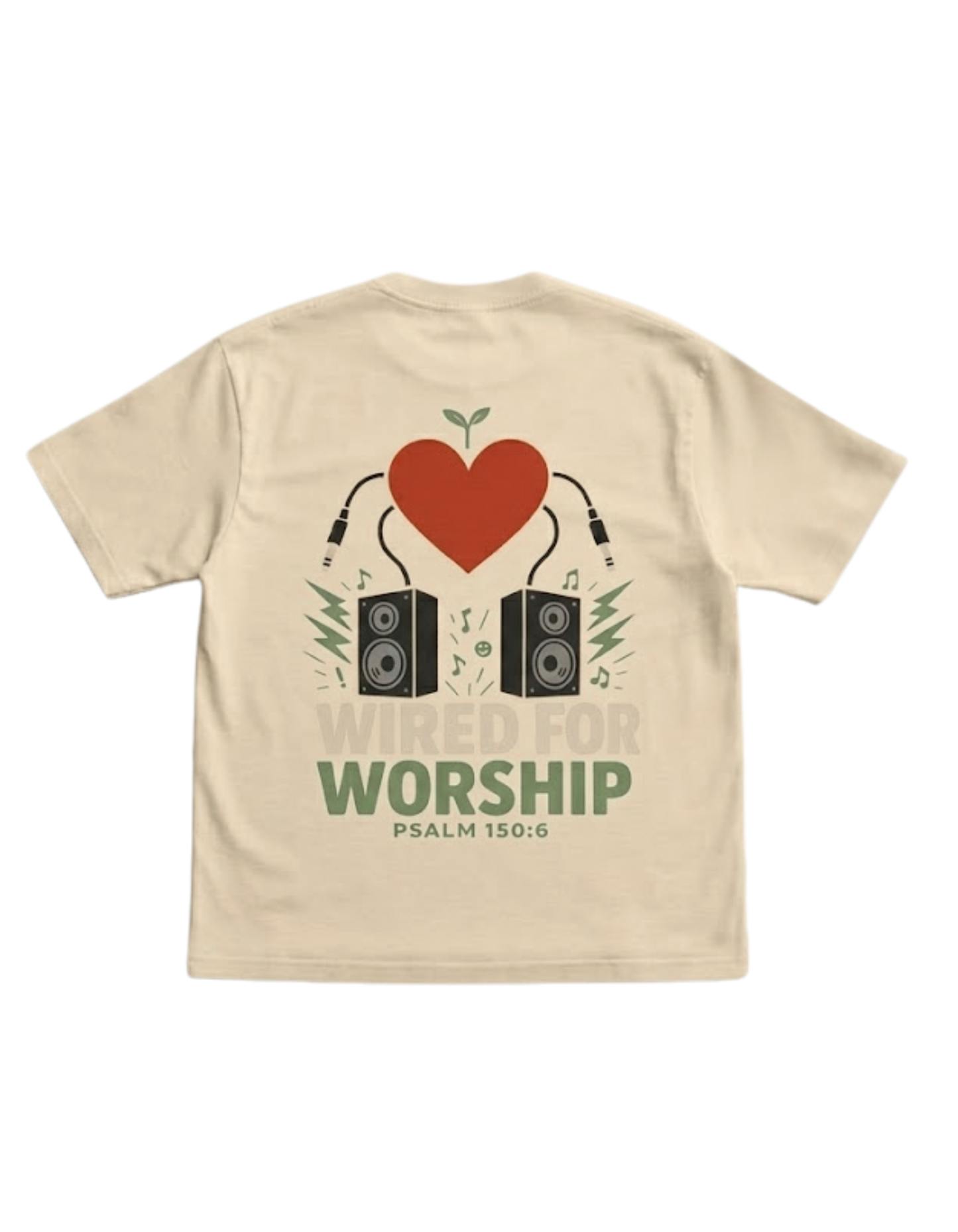 Wired for Worship Oversized T-Shirt