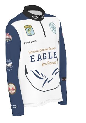 HCA Bass Fishing Jerseys